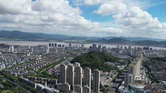 航拍台州宣传片台州天际线台州大景