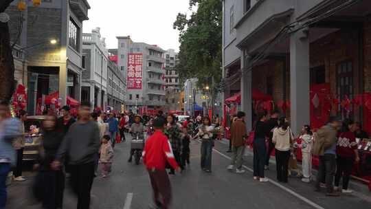 佛山禅城快子路实拍素材