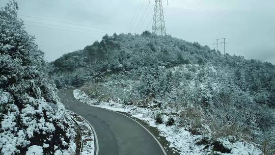 野外雪景