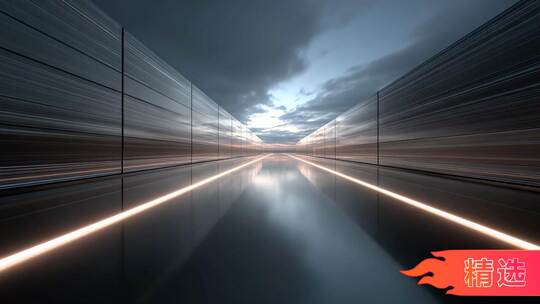 云计算数据可视化云端数据跃迁可视化科技感