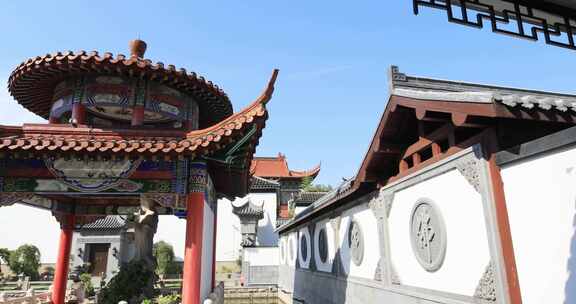 美丽的皇家寺院 苏州皇罗禅寺