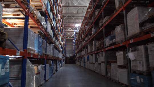 仓库货物仓储压仓货堆积积压库存