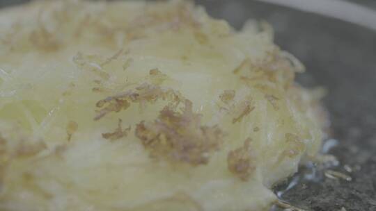 土豆丝煎鸡蛋美食制作全流程LOG