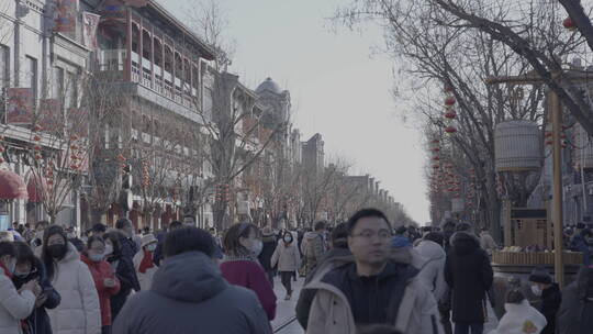 北京过年氛围 热闹新年