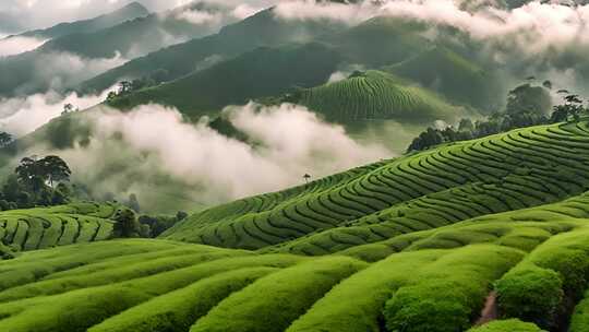 高山云雾茶园绿茶