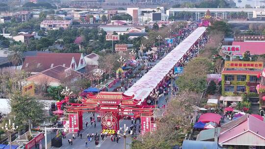 中国广东省佛山顺德区陈村花卉世界迎春花市