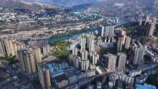 攀枝花城市航拍4K