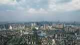 浙江杭州城市大景航拍高清在线视频素材下载