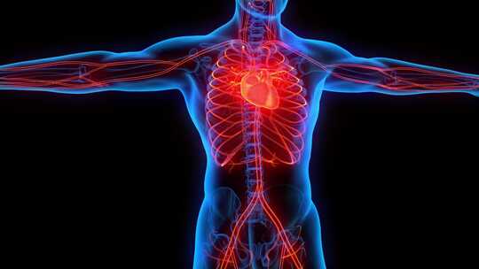 心脏病发作症状心力衰竭血液循环心静脉系统