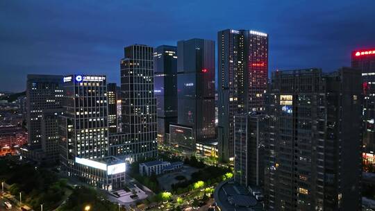 青岛崂山区夜景