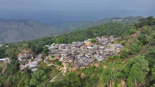 原创 云南普洱市景迈山景迈村航拍风光