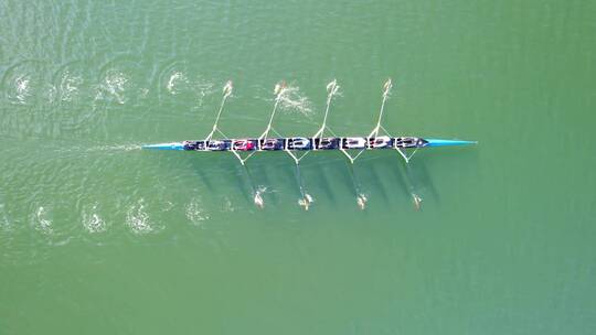 水上运动皮划艇比赛视频素材模板下载