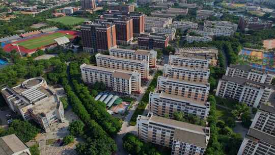 航拍福建师范大学旗山校区