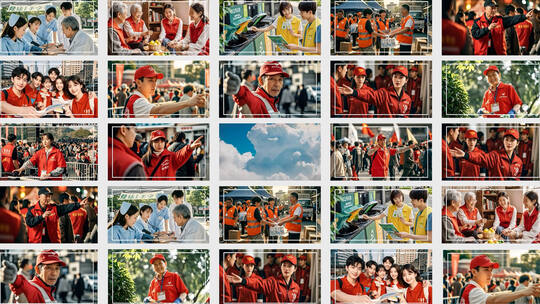 【4K】五一劳动节创意片头高清AE视频素材下载