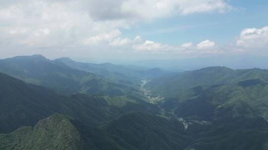 大自然壮丽河山江西井冈山航拍