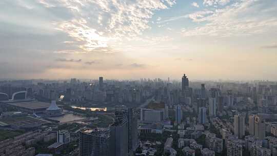 广西南宁 会展中心  五象新区 城市风光