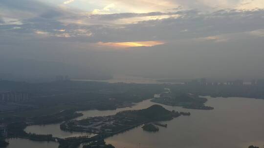 杭州湘湖实拍风景