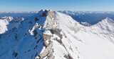 航拍四川阿坝黑水县达古冰川雪山风景高清在线视频素材下载