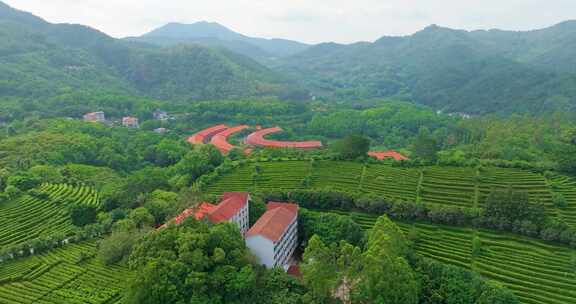 广东省梅州市雁南飞景区航拍