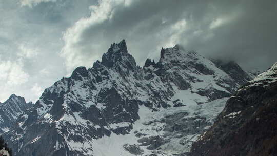 科马约尔阿尔卑斯山意大利山脉雪峰滑雪