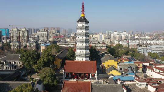 安庆迎江寺振风塔安庆市航拍地标宣传片