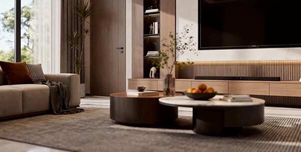 现代风格客厅家居场景