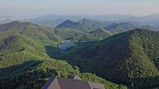 莫干山日出 美丽山村