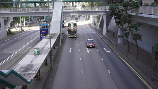 香港金钟道街景