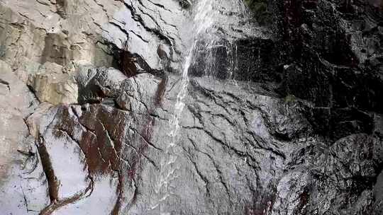双龙峡自然风景区小瀑布视频素材