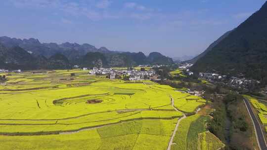 贵州黔西南州兴义市万峰林风景风光视频素材模板下载