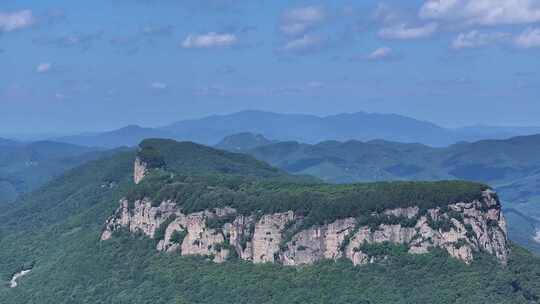 航拍辽宁桓仁桓龙湖水库