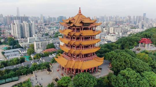 旅游景区湖北武汉黄鹤楼5A景区