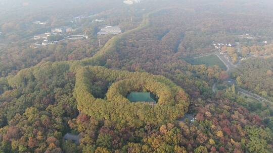 南京中山陵5A景区航拍