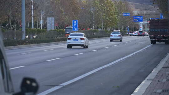 出行 游玩 行车道路 空镜头