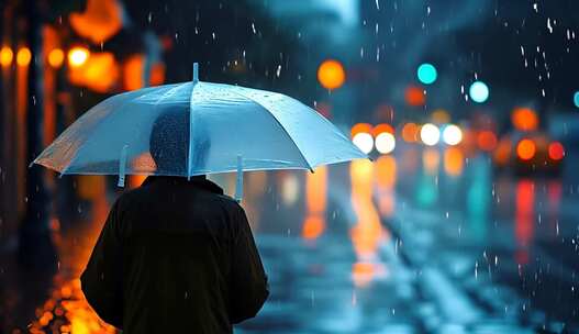 「有版权」城市雨夜4K