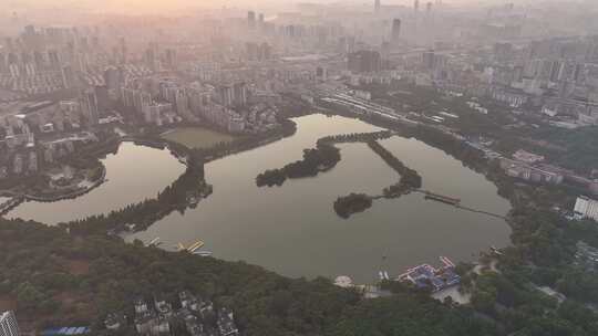 长沙开福区日出