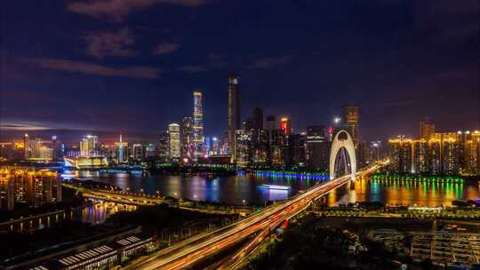 上海夜景延时