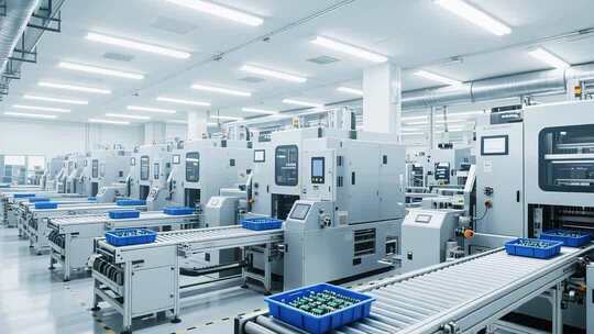 工厂自动化生产线场景