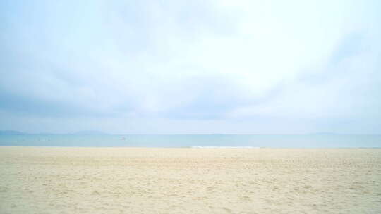 海边 沙滩 椰树 海滨公园 海南三亚