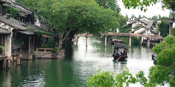 合集-古镇风光四季烟雨江南春夏秋冬