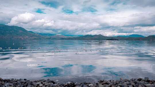 云南丽江：泸沽湖水性杨花延时