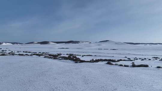 内蒙古雪域大雪原