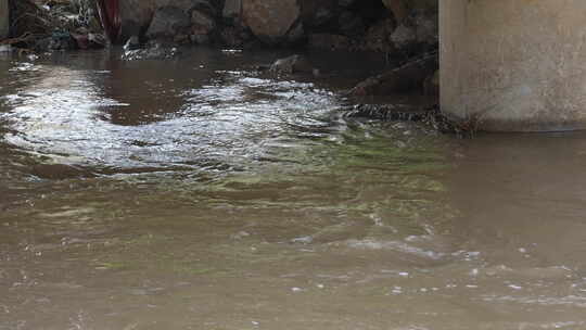 河流 流水 水面 奔流 江河 波涛 波浪翻滚