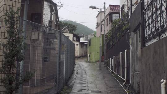 香港老村庄棚户区人文视频视频素材模板下载