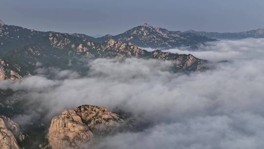 青岛崂山云雾视频素材模板下载