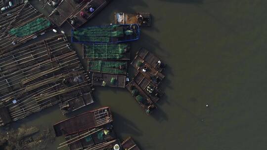 福建霞浦渔船出海视频素材模板下载