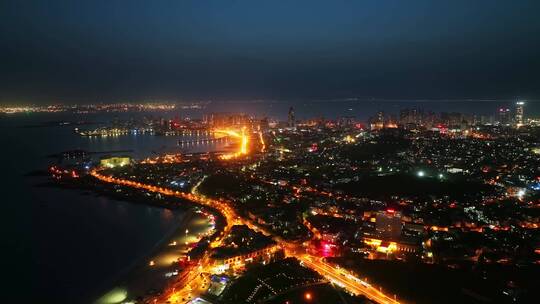 青岛老城区夜景