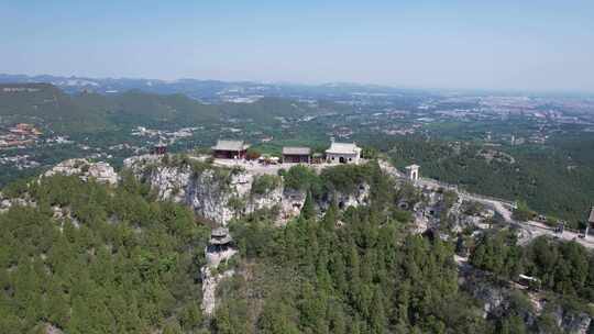 山东青州云门山5A景区航拍