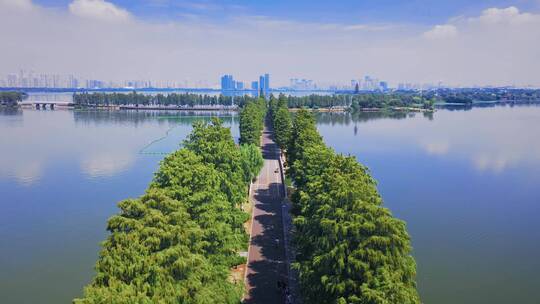 湖北武汉城市航拍视频