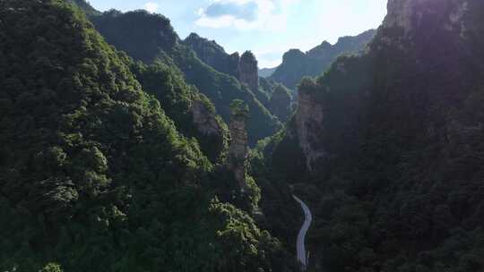 张家界 张家界景区 张家界延时